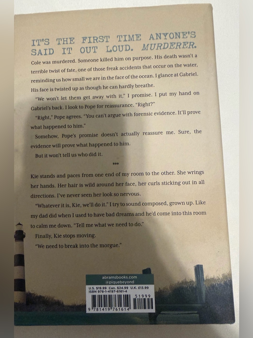 Outer Banks (Netflix Series) Hardcover Book Set of 2 (Lights Out & Dead Break) - Picture 3 of 3